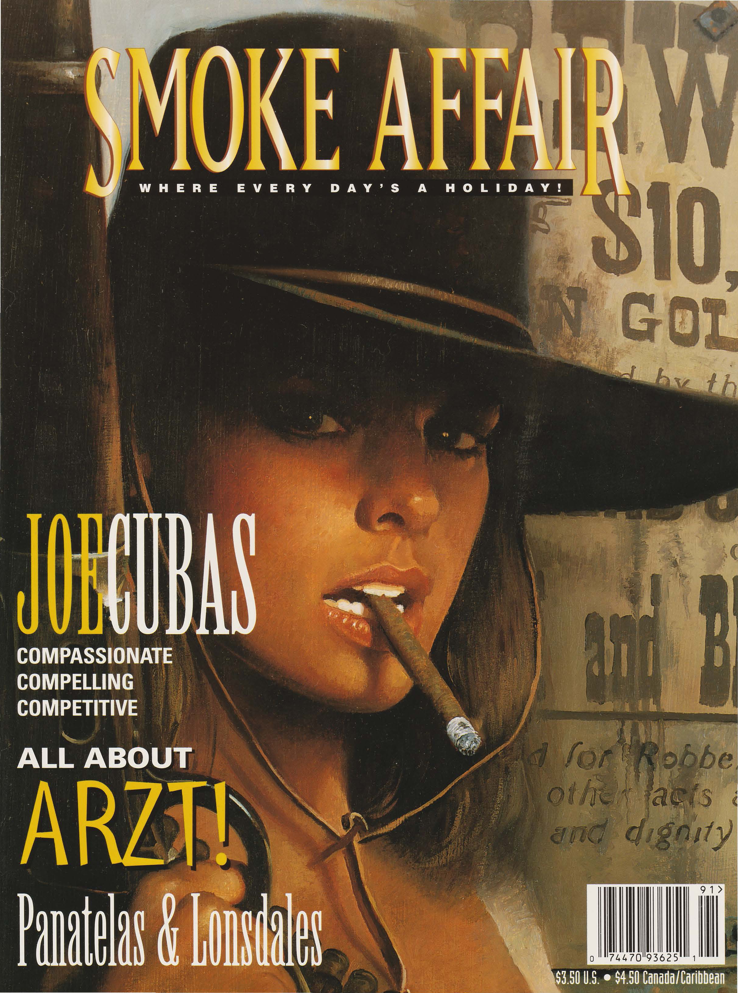 Smoke Affair cover art by Ron Lesser - c2003